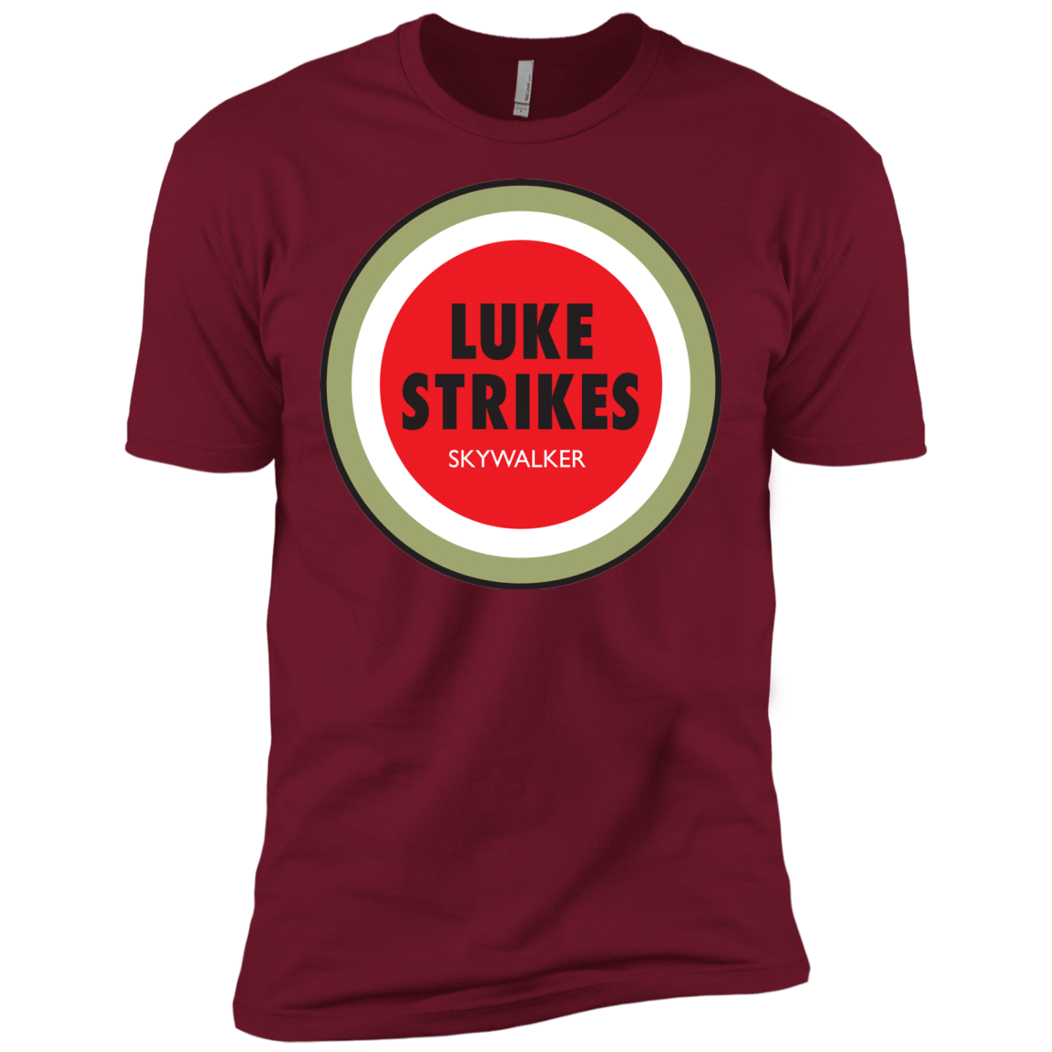 T-Shirts Cardinal / X-Small Luke Strikes Men's Premium T-Shirt