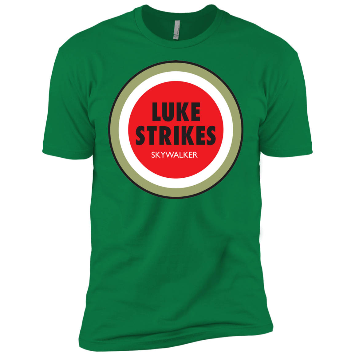 T-Shirts Kelly Green / X-Small Luke Strikes Men's Premium T-Shirt