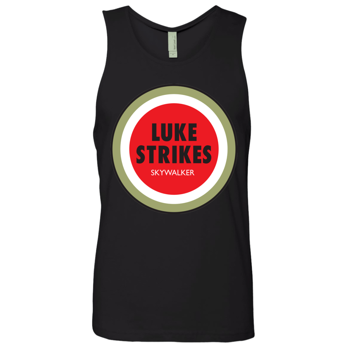 T-Shirts Black / Small Luke Strikes Men's Premium Tank Top