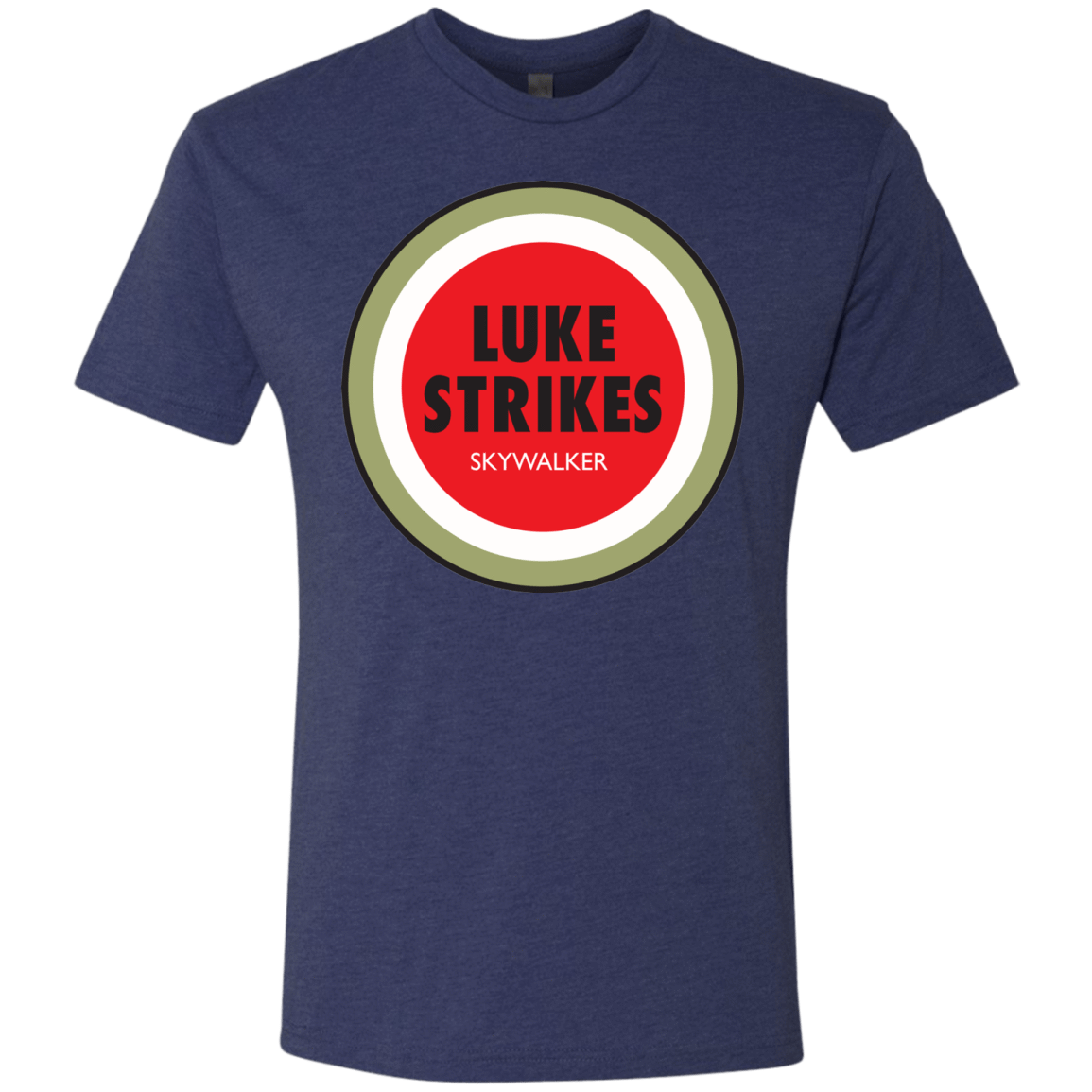 T-Shirts Vintage Navy / Small Luke Strikes Men's Triblend T-Shirt