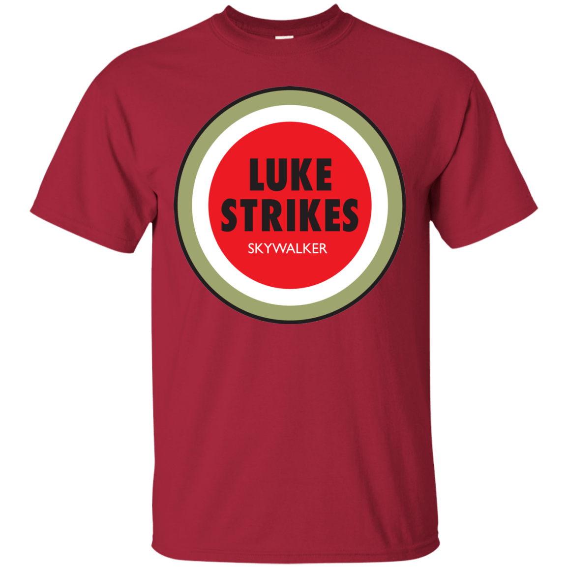 T-Shirts Cardinal / Small Luke Strikes T-Shirt