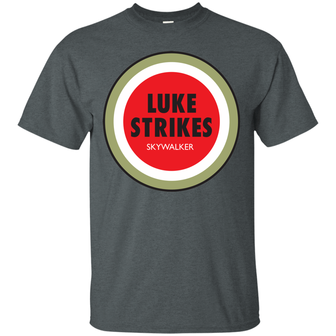 T-Shirts Dark Heather / Small Luke Strikes T-Shirt