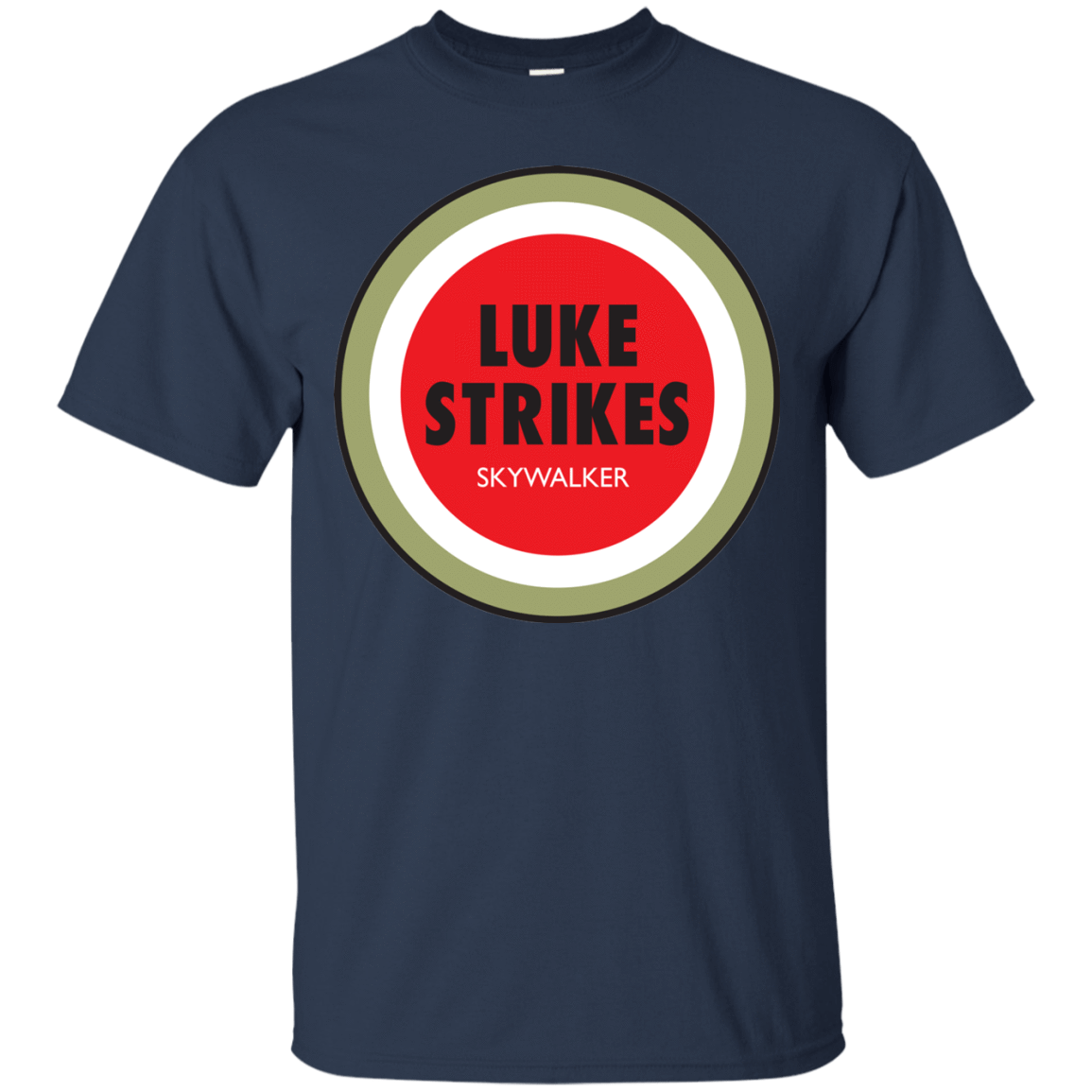 T-Shirts Navy / Small Luke Strikes T-Shirt