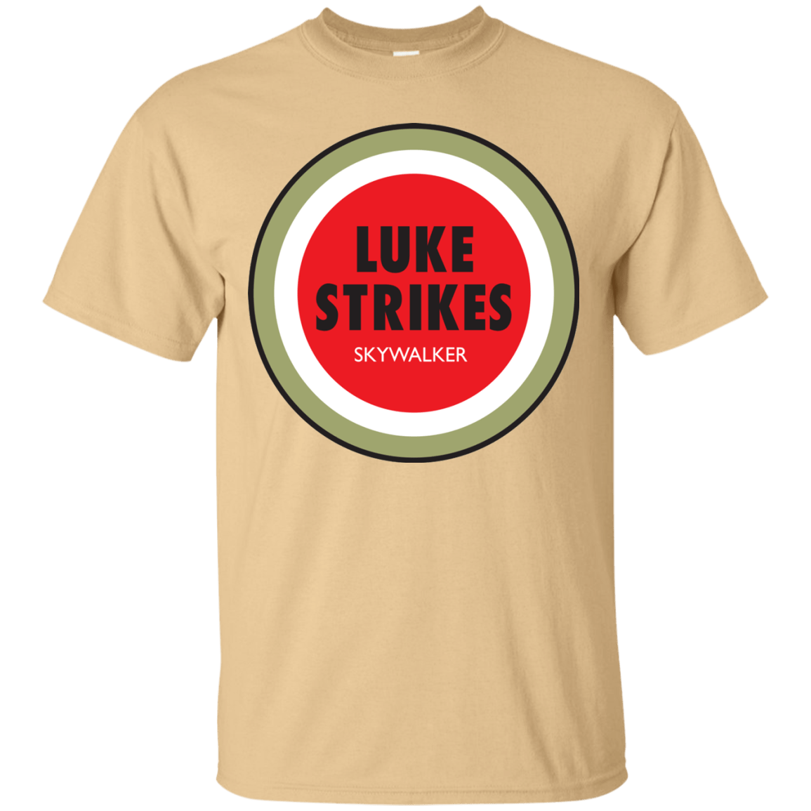 T-Shirts Vegas Gold / Small Luke Strikes T-Shirt