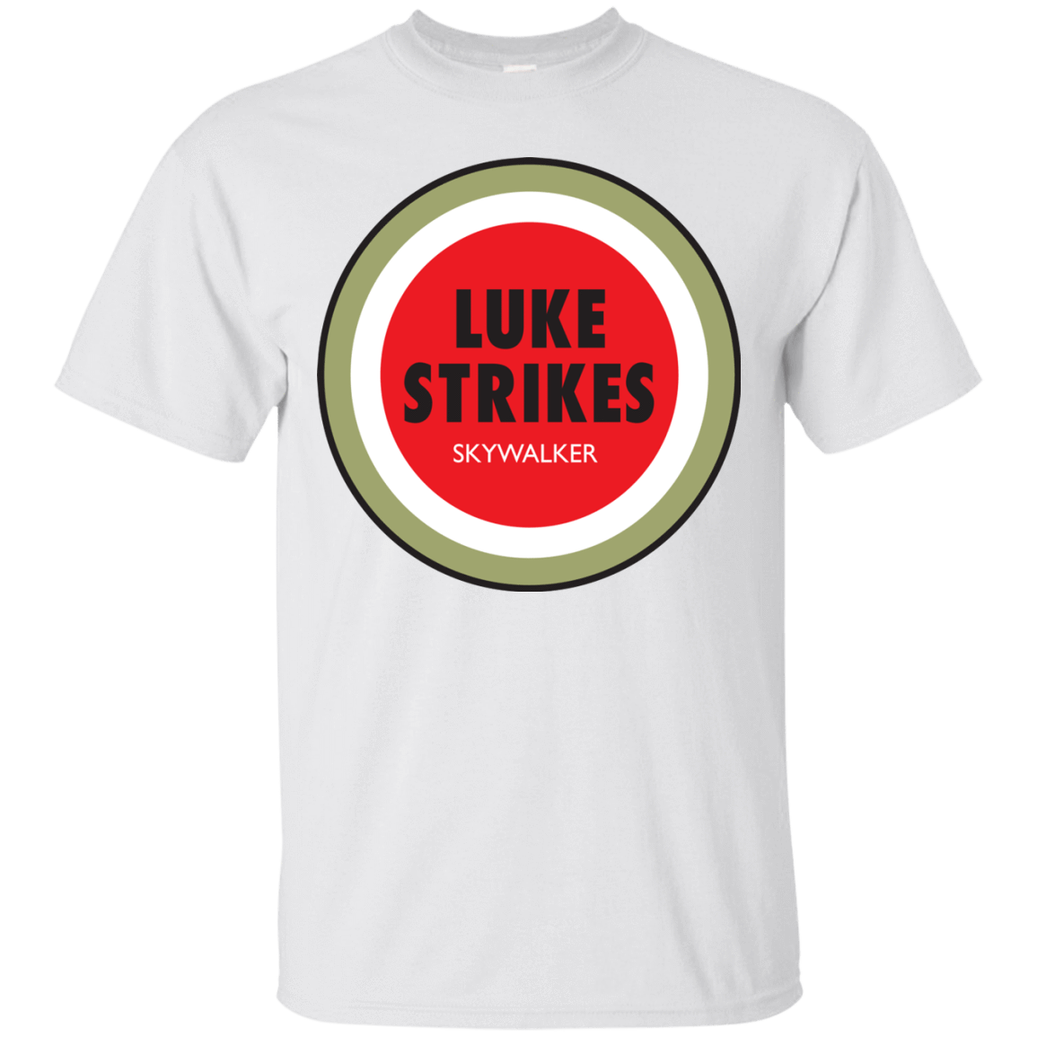 T-Shirts White / Small Luke Strikes T-Shirt