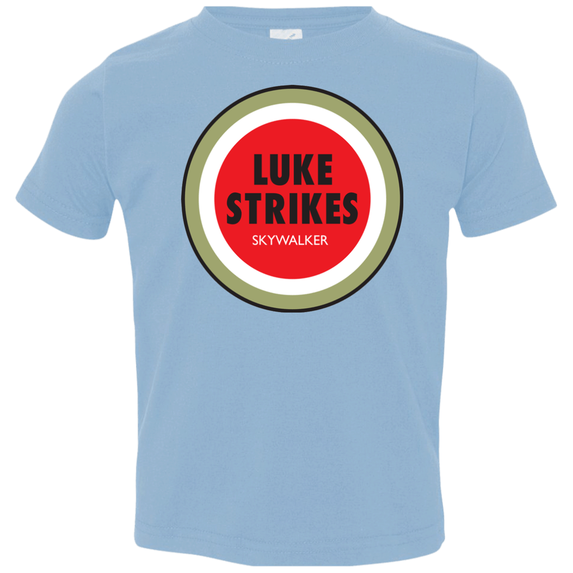 T-Shirts Light Blue / 2T Luke Strikes Toddler Premium T-Shirt