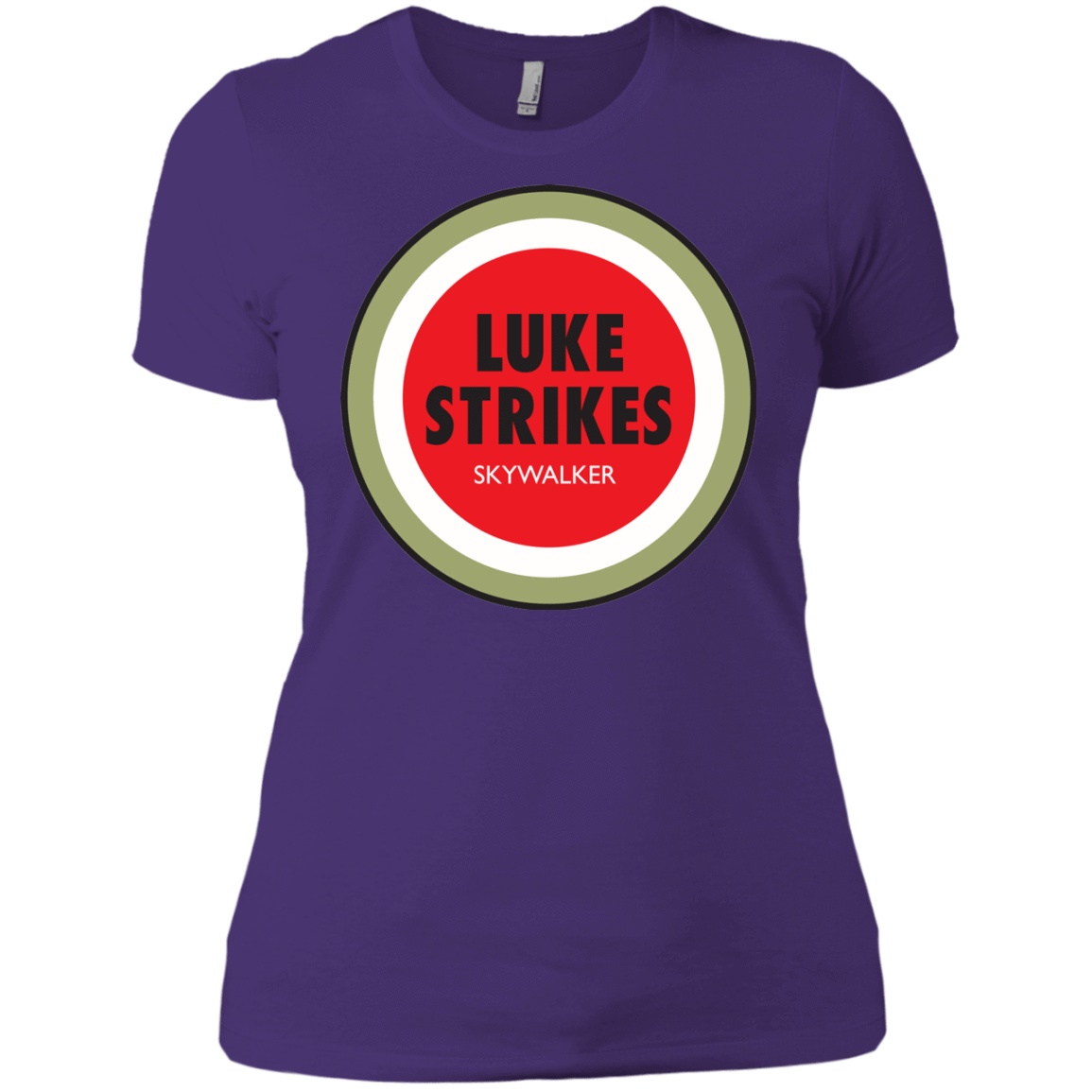 T-Shirts Purple / X-Small Luke Strikes Women's Premium T-Shirt