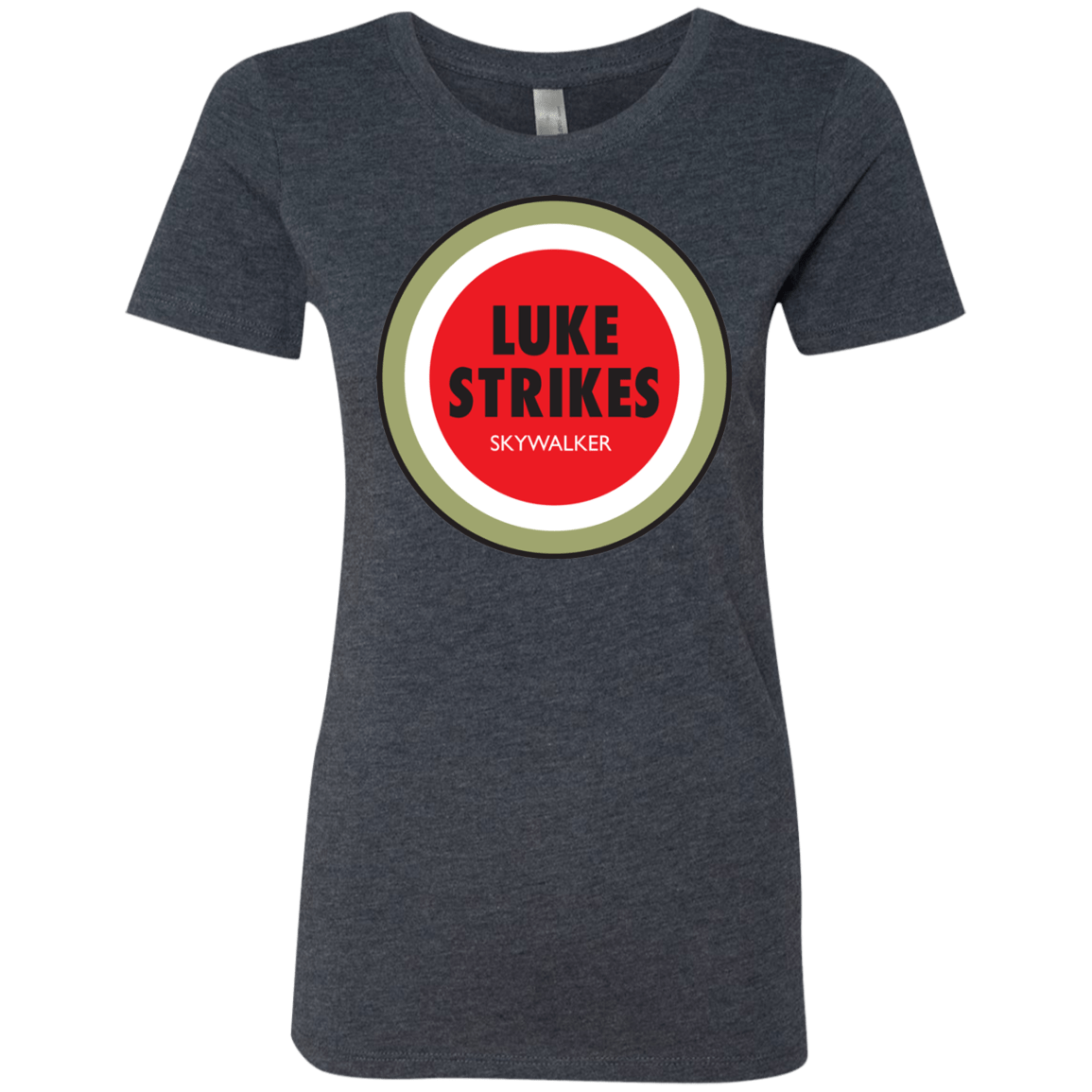T-Shirts Vintage Navy / Small Luke Strikes Women's Triblend T-Shirt