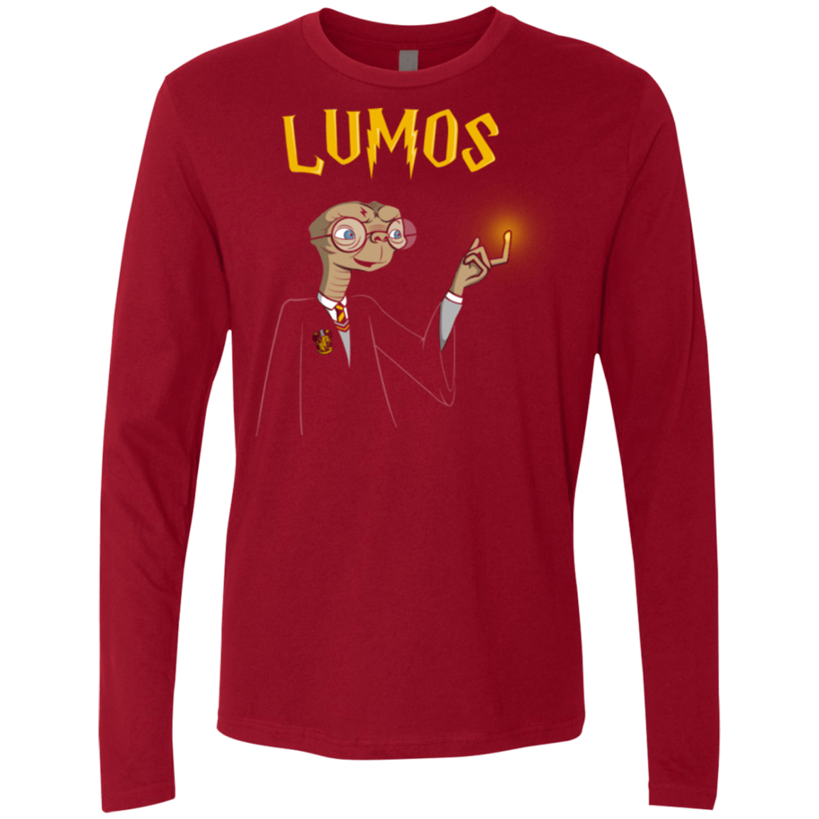 T-Shirts Cardinal / Small Lumos Men's Premium Long Sleeve