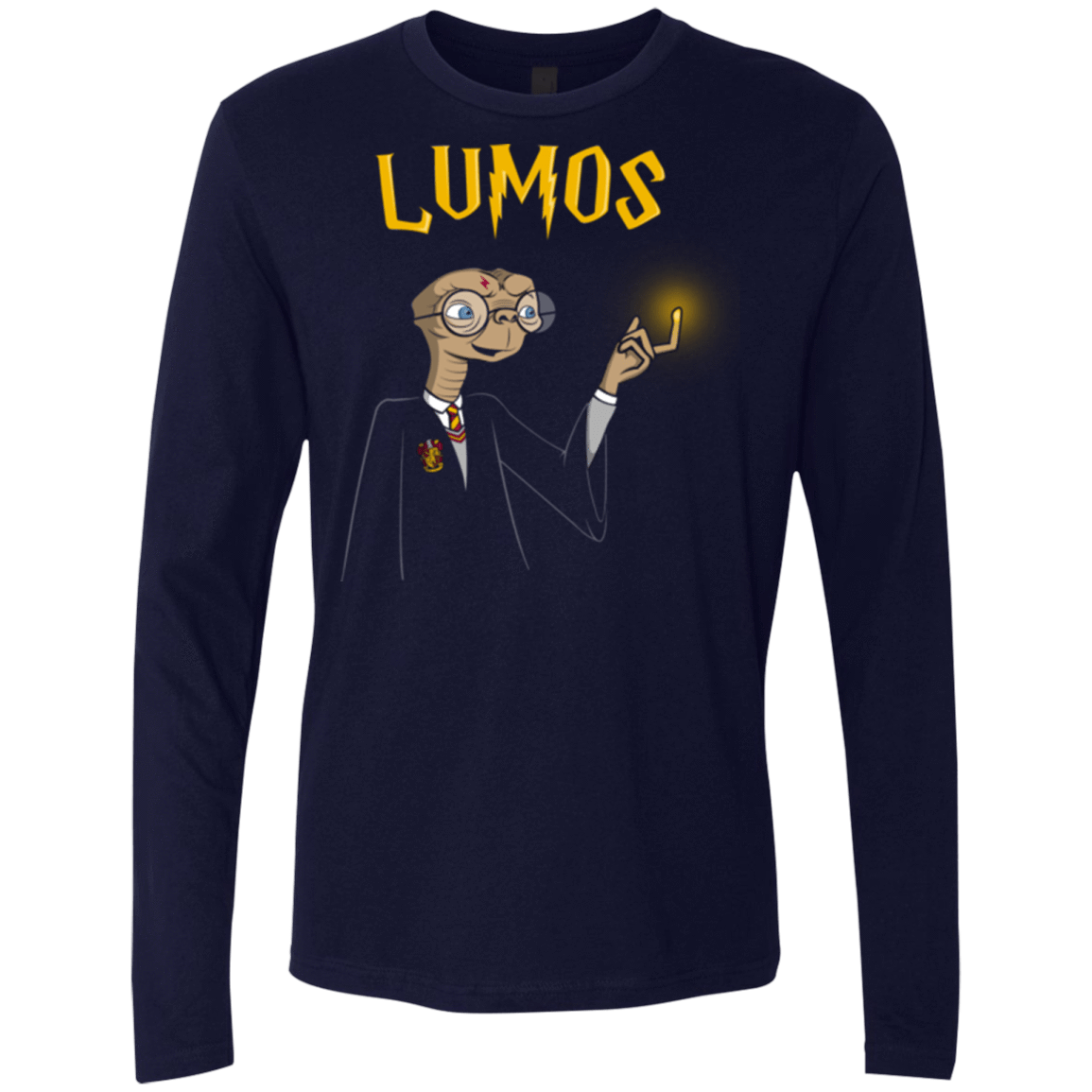 T-Shirts Midnight Navy / Small Lumos Men's Premium Long Sleeve