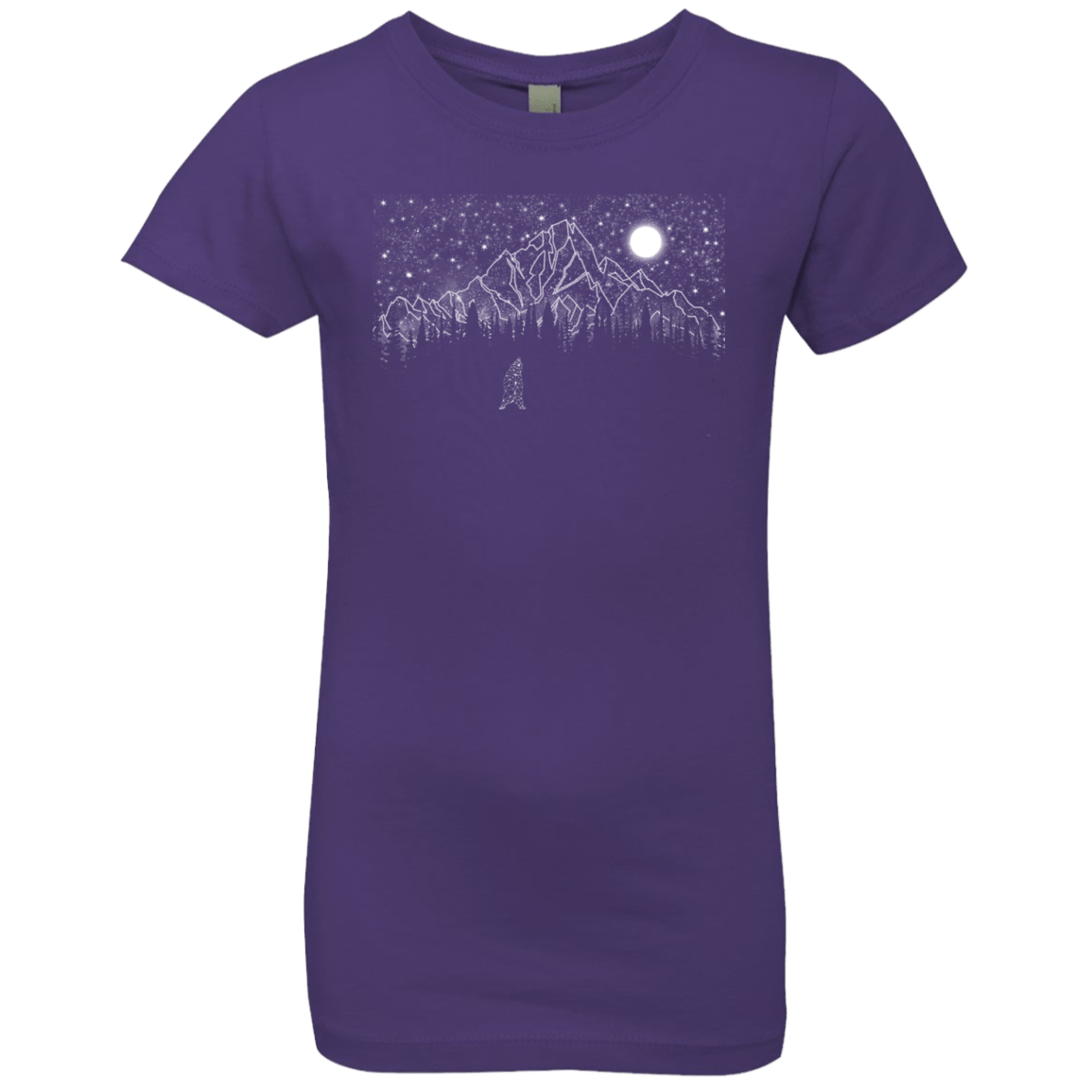 T-Shirts Purple Rush / YXS Lurking in The Night Girls Premium T-Shirt