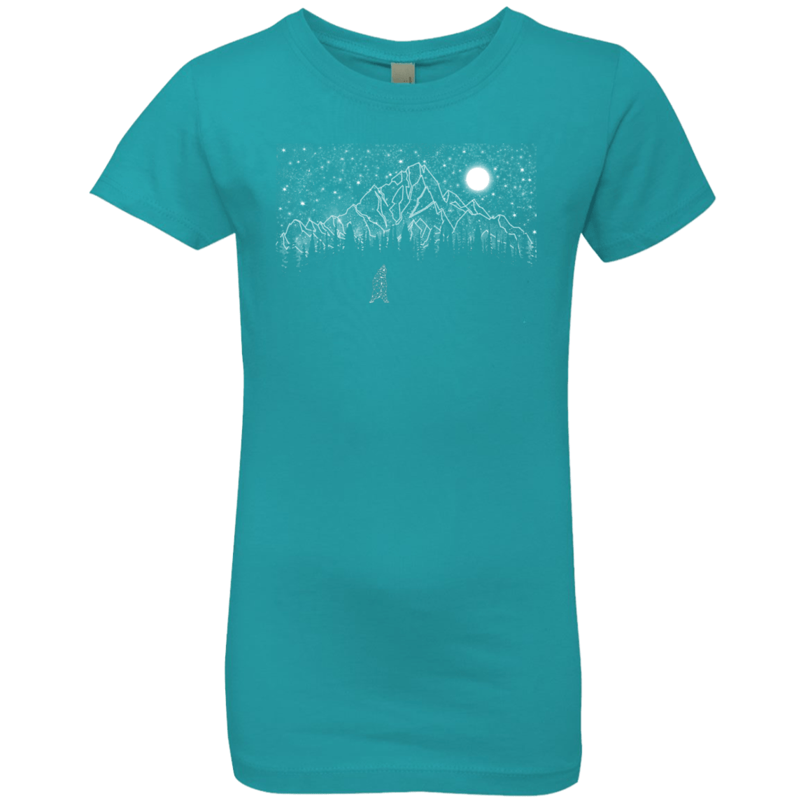 T-Shirts Tahiti Blue / YXS Lurking in The Night Girls Premium T-Shirt