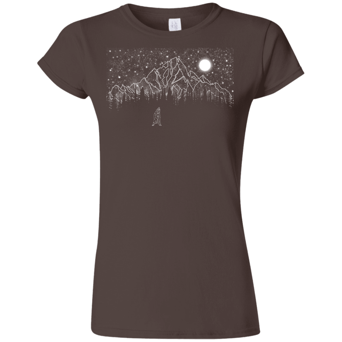 T-Shirts Dark Chocolate / S Lurking in The Night Junior Slimmer-Fit T-Shirt
