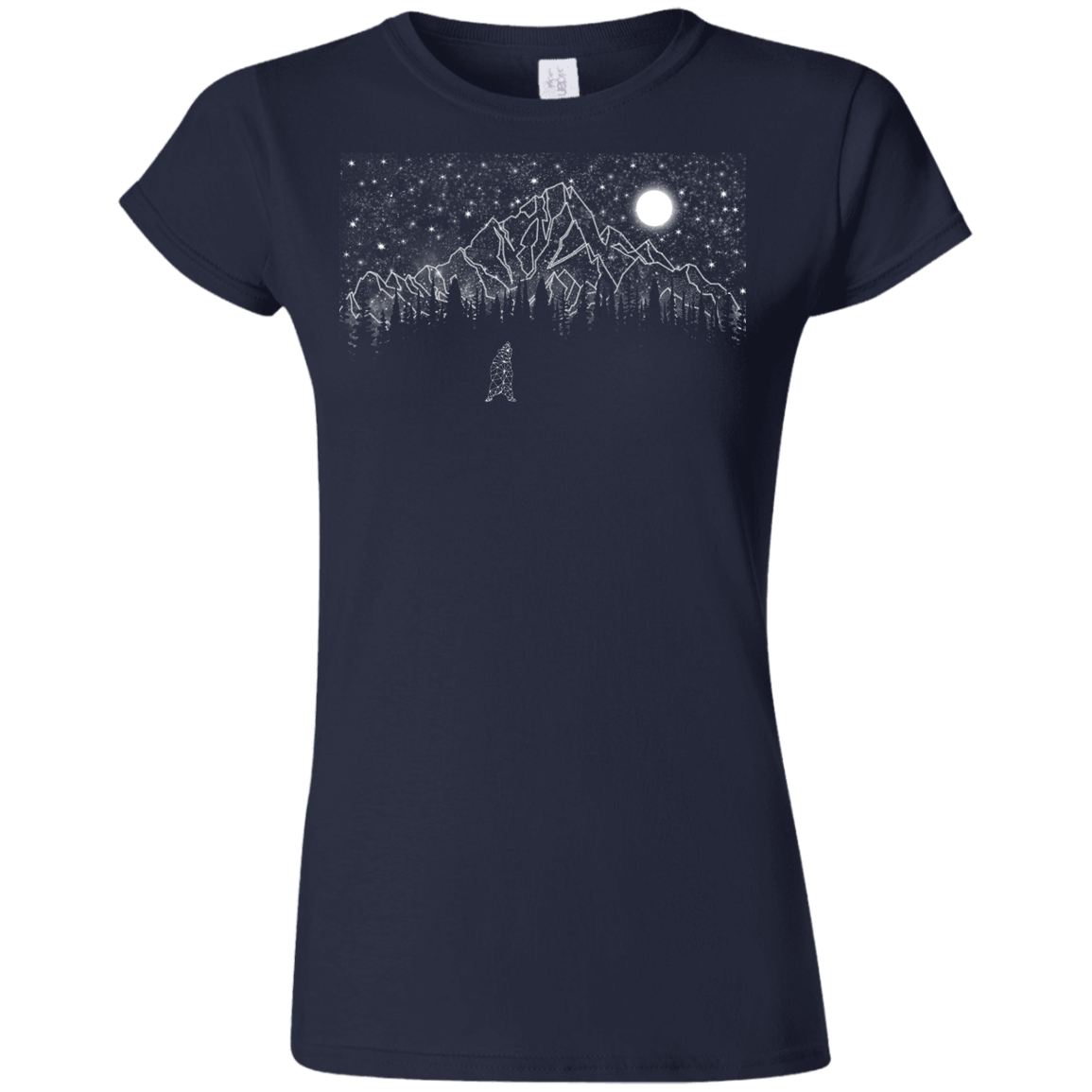 T-Shirts Navy / S Lurking in The Night Junior Slimmer-Fit T-Shirt