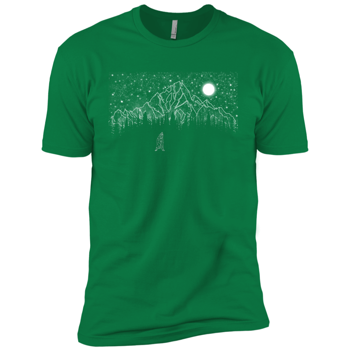 T-Shirts Kelly Green / X-Small Lurking in The Night Men's Premium T-Shirt