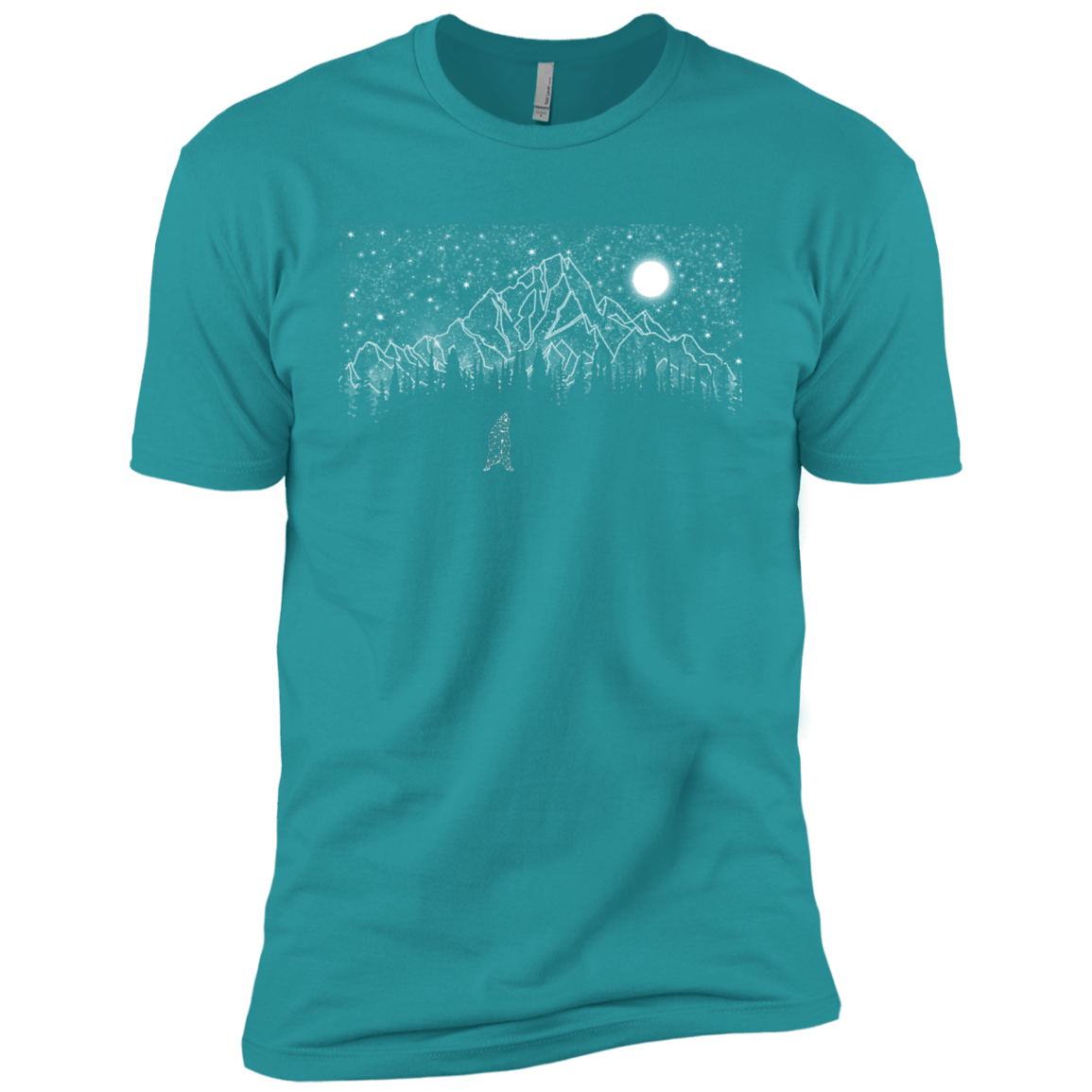 T-Shirts Tahiti Blue / X-Small Lurking in The Night Men's Premium T-Shirt