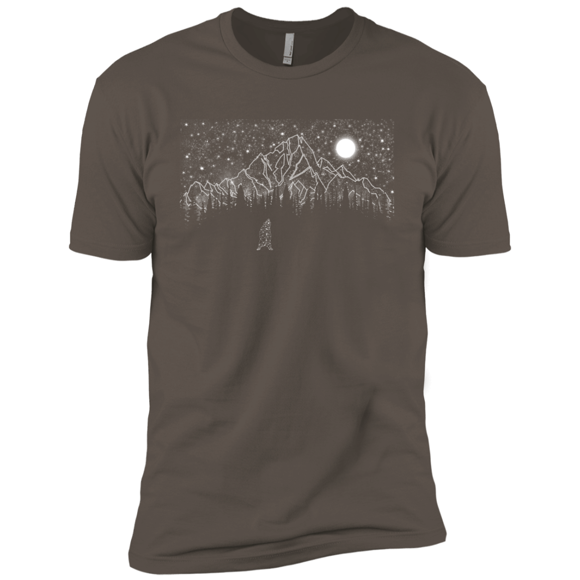 T-Shirts Warm Grey / X-Small Lurking in The Night Men's Premium T-Shirt