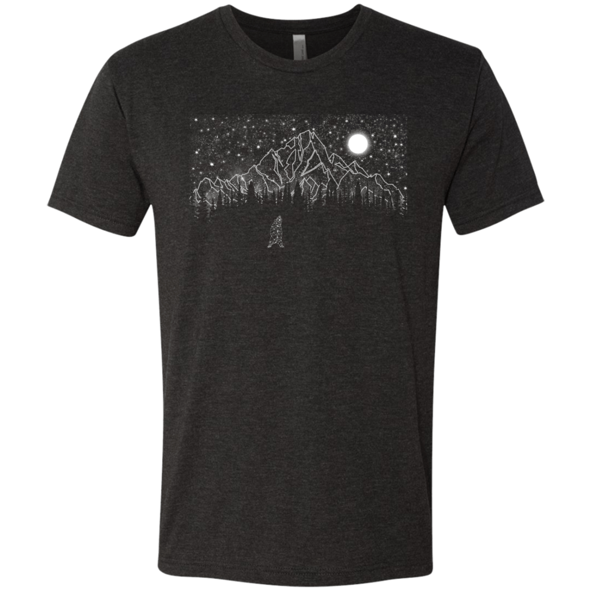 T-Shirts Vintage Black / S Lurking in The Night Men's Triblend T-Shirt