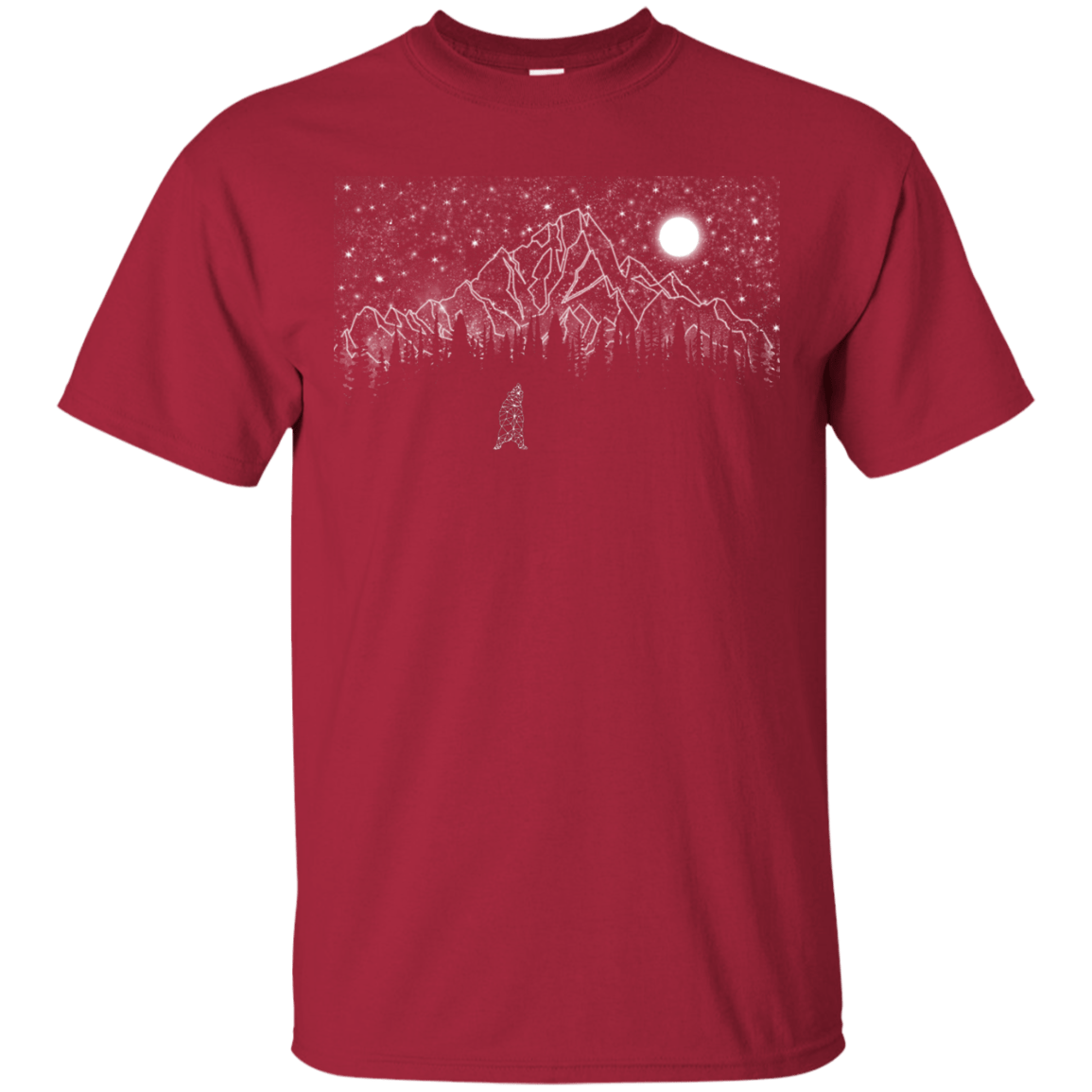 T-Shirts Cardinal / S Lurking in The Night T-Shirt
