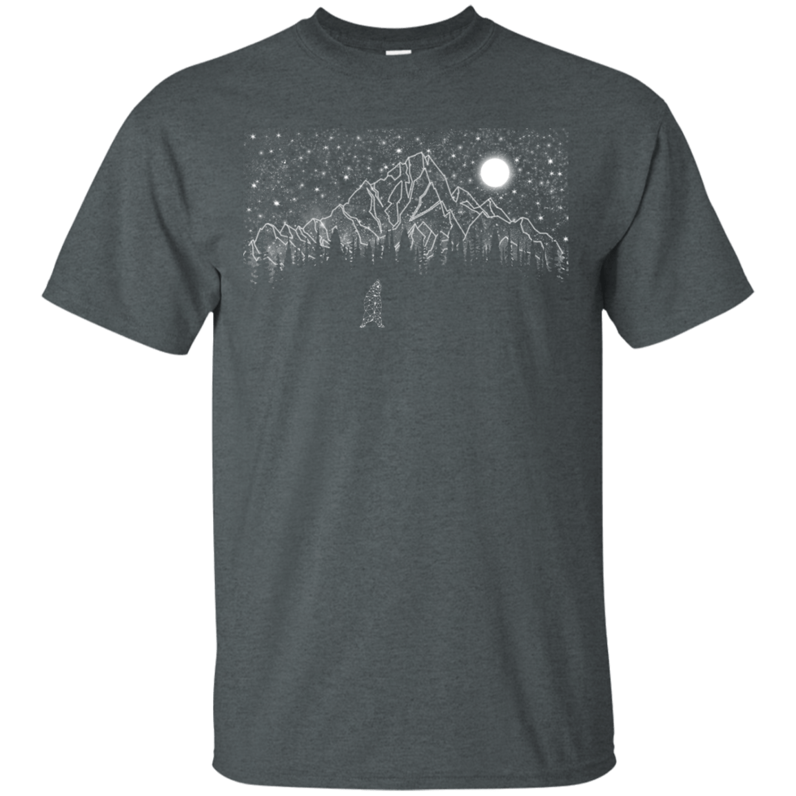 T-Shirts Dark Heather / S Lurking in The Night T-Shirt