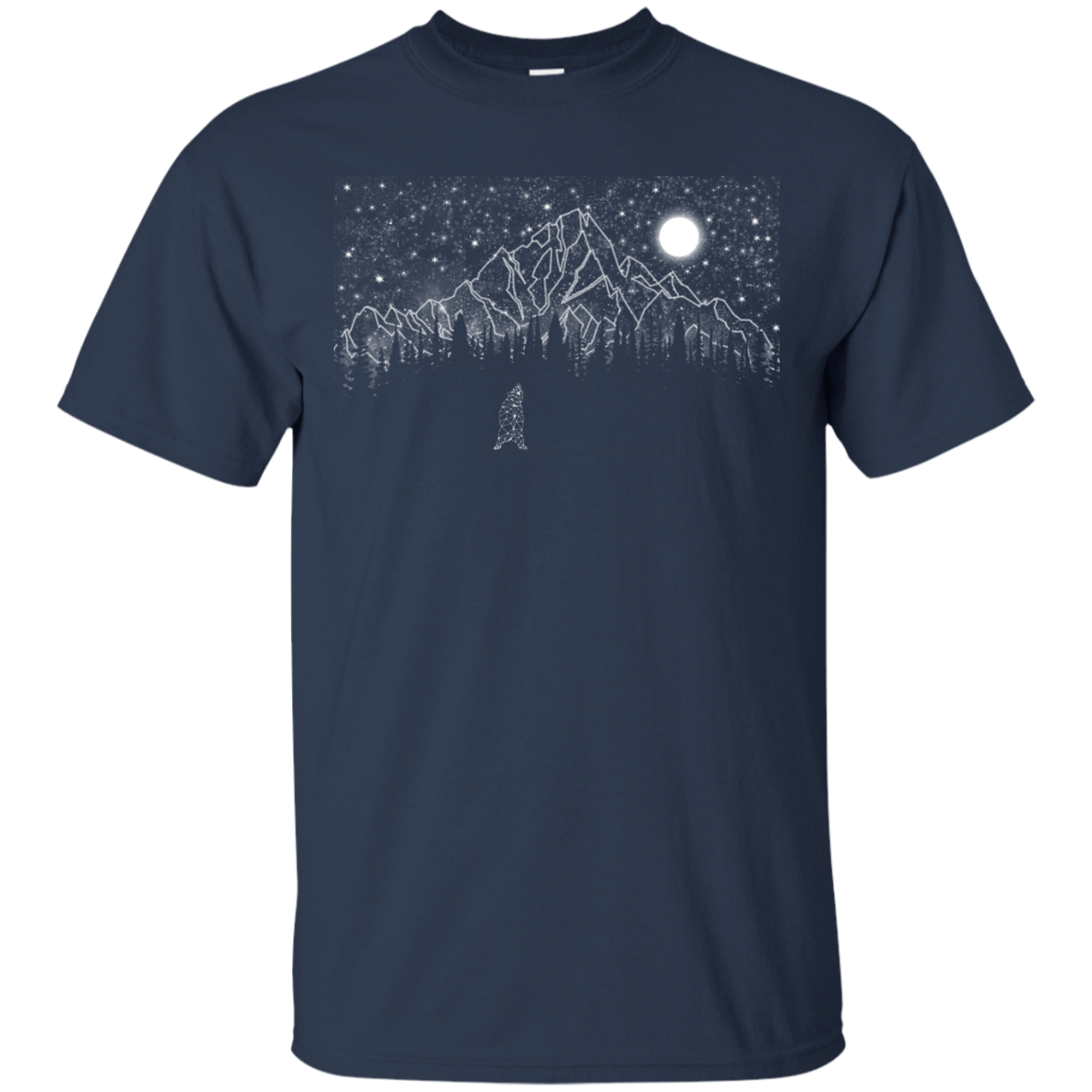 T-Shirts Navy / S Lurking in The Night T-Shirt