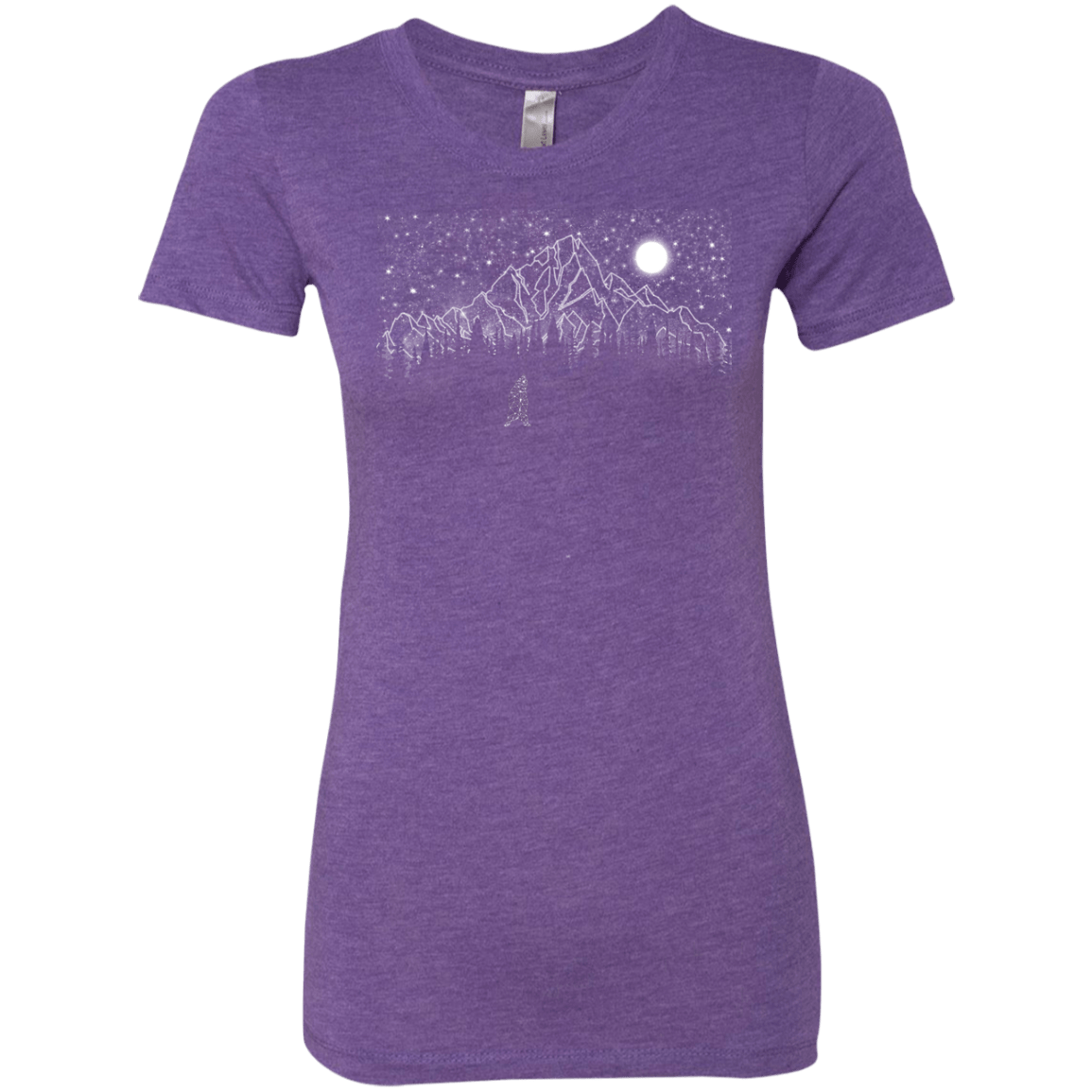 T-Shirts Purple Rush / S Lurking in The Night Women's Triblend T-Shirt