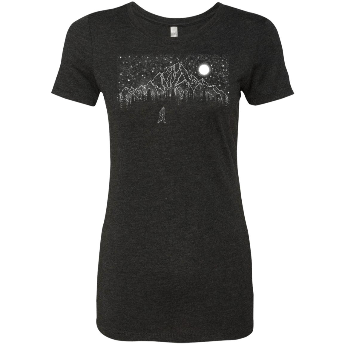 T-Shirts Vintage Black / S Lurking in The Night Women's Triblend T-Shirt