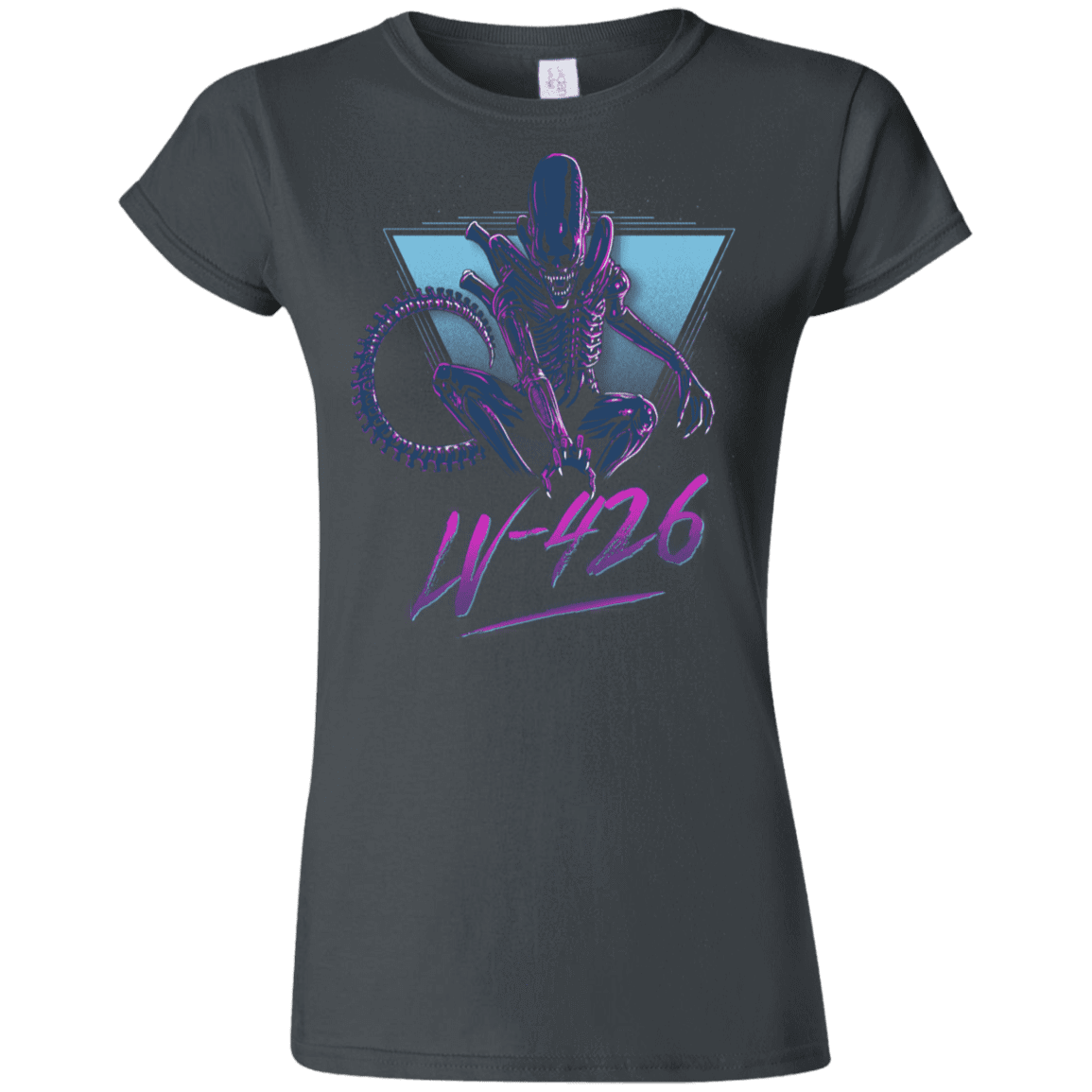 T-Shirts Charcoal / S LV-426 Junior Slimmer-Fit T-Shirt