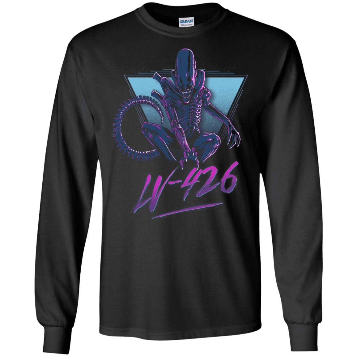 T-Shirts Black / S LV-426 Men's Long Sleeve T-Shirt