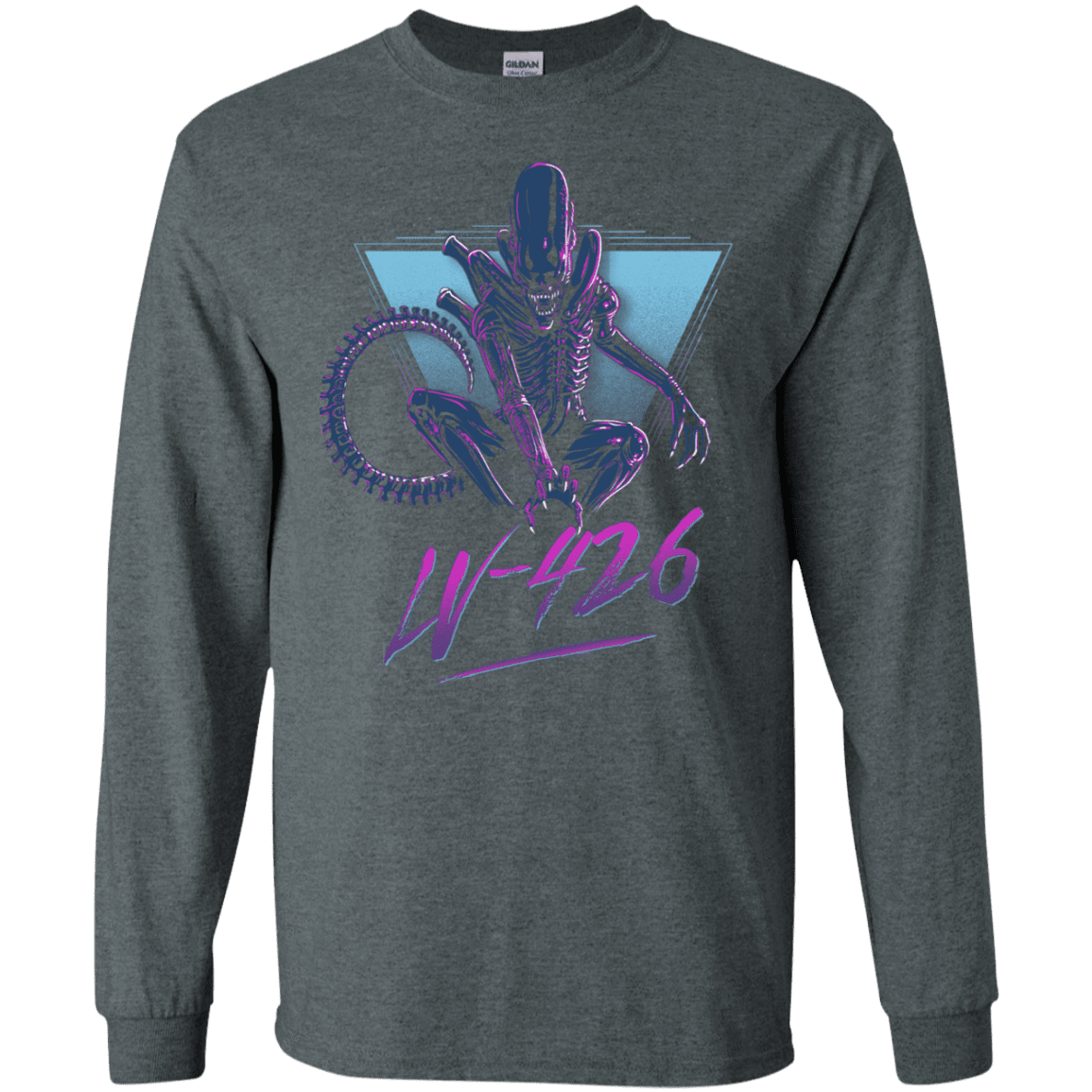 T-Shirts Dark Heather / S LV-426 Men's Long Sleeve T-Shirt