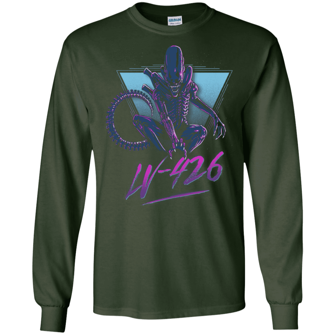 T-Shirts Forest Green / S LV-426 Men's Long Sleeve T-Shirt