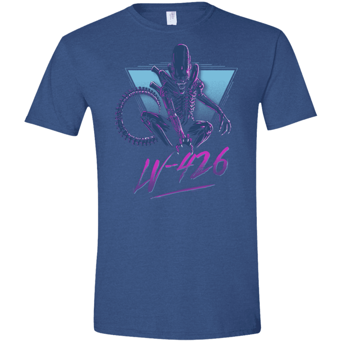 T-Shirts Heather Royal / X-Small LV-426 Men's Semi-Fitted Softstyle