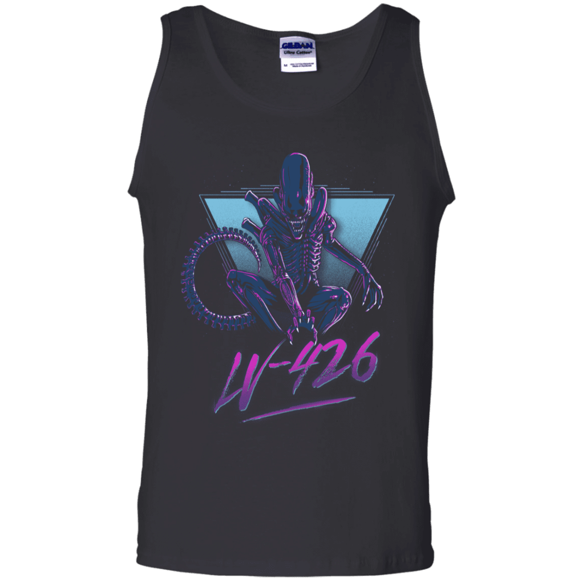 T-Shirts Black / S LV-426 Men's Tank Top