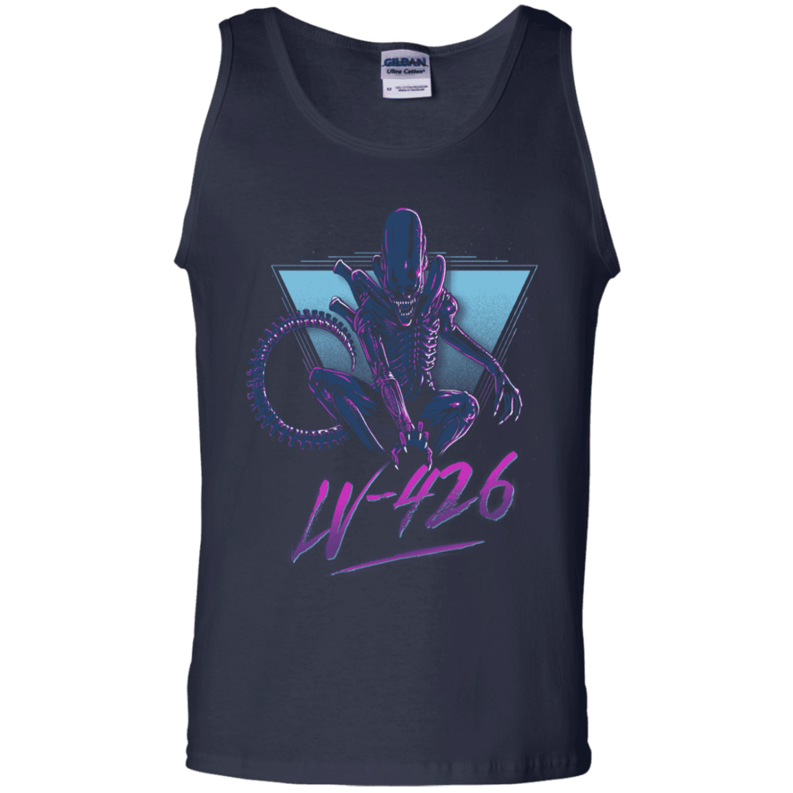 T-Shirts Navy / S LV-426 Men's Tank Top