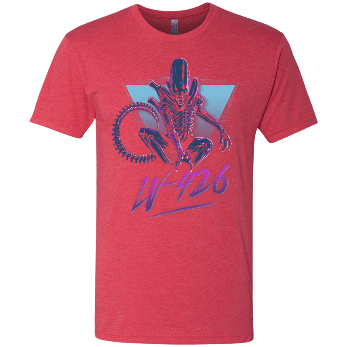 T-Shirts Vintage Red / S LV-426 Men's Triblend T-Shirt