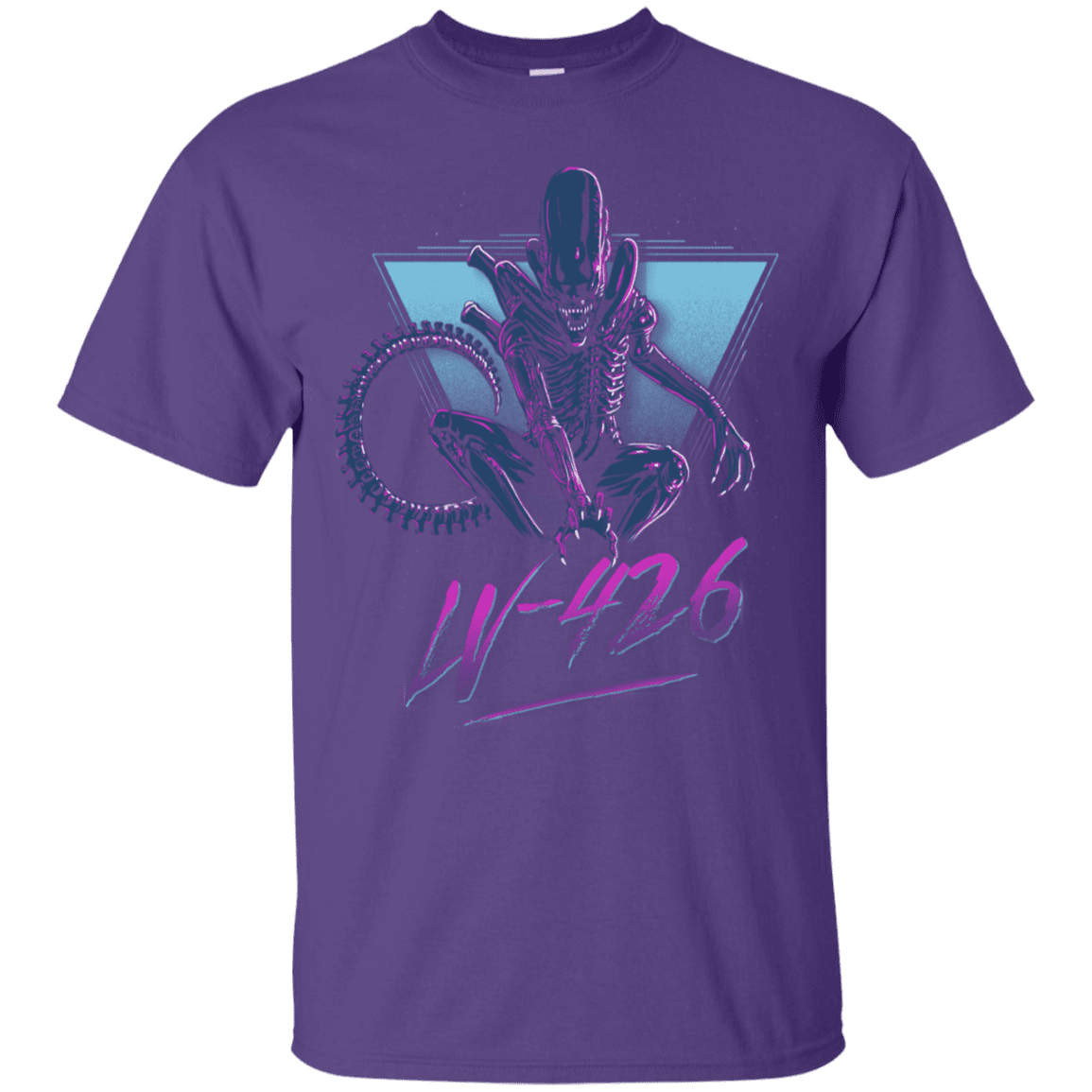 T-Shirts Purple / S LV-426 T-Shirt