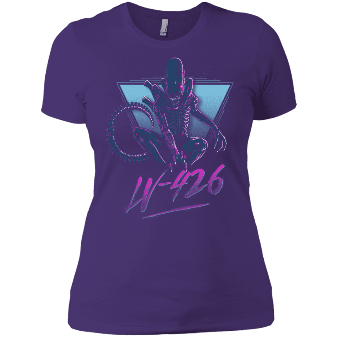T-Shirts Purple Rush/ / X-Small LV-426 Women's Premium T-Shirt