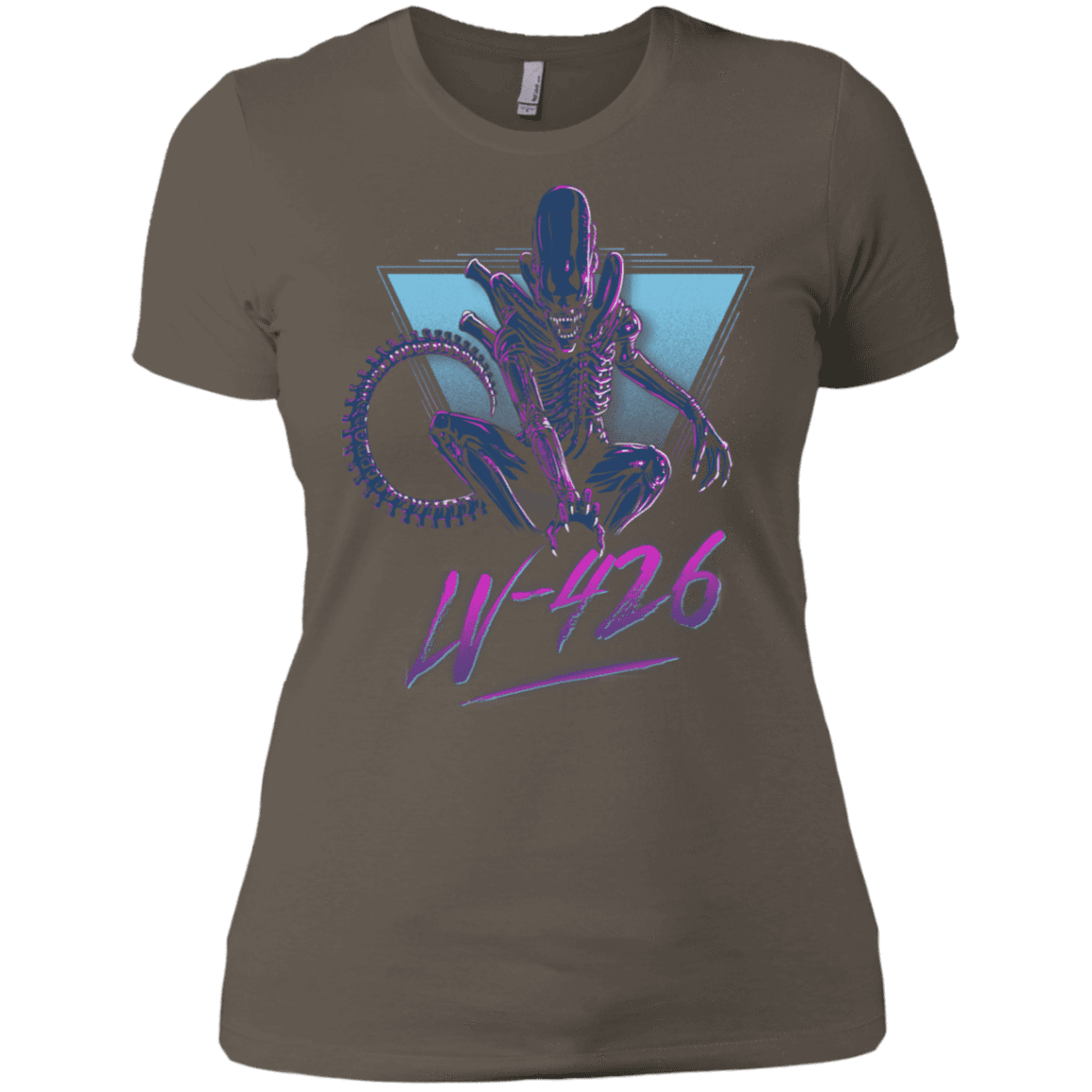 T-Shirts Warm Grey / X-Small LV-426 Women's Premium T-Shirt