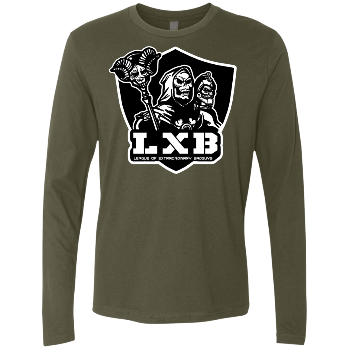 T-Shirts Military Green / S LXB Men's Premium Long Sleeve