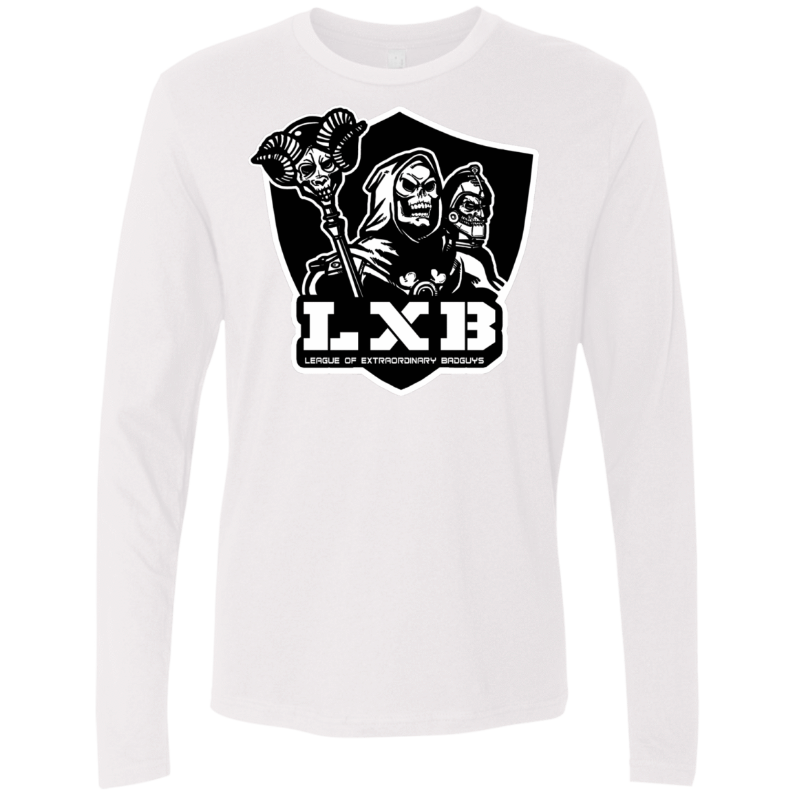 T-Shirts White / S LXB Men's Premium Long Sleeve
