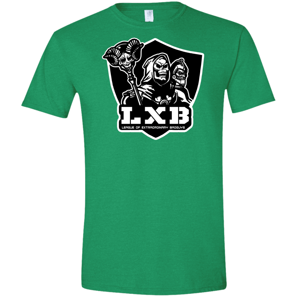T-Shirts Heather Irish Green / S LXB Men's Semi-Fitted Softstyle