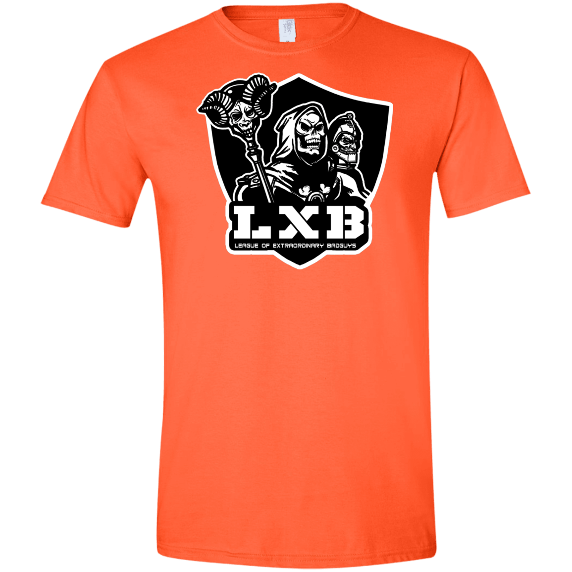 T-Shirts Orange / S LXB Men's Semi-Fitted Softstyle