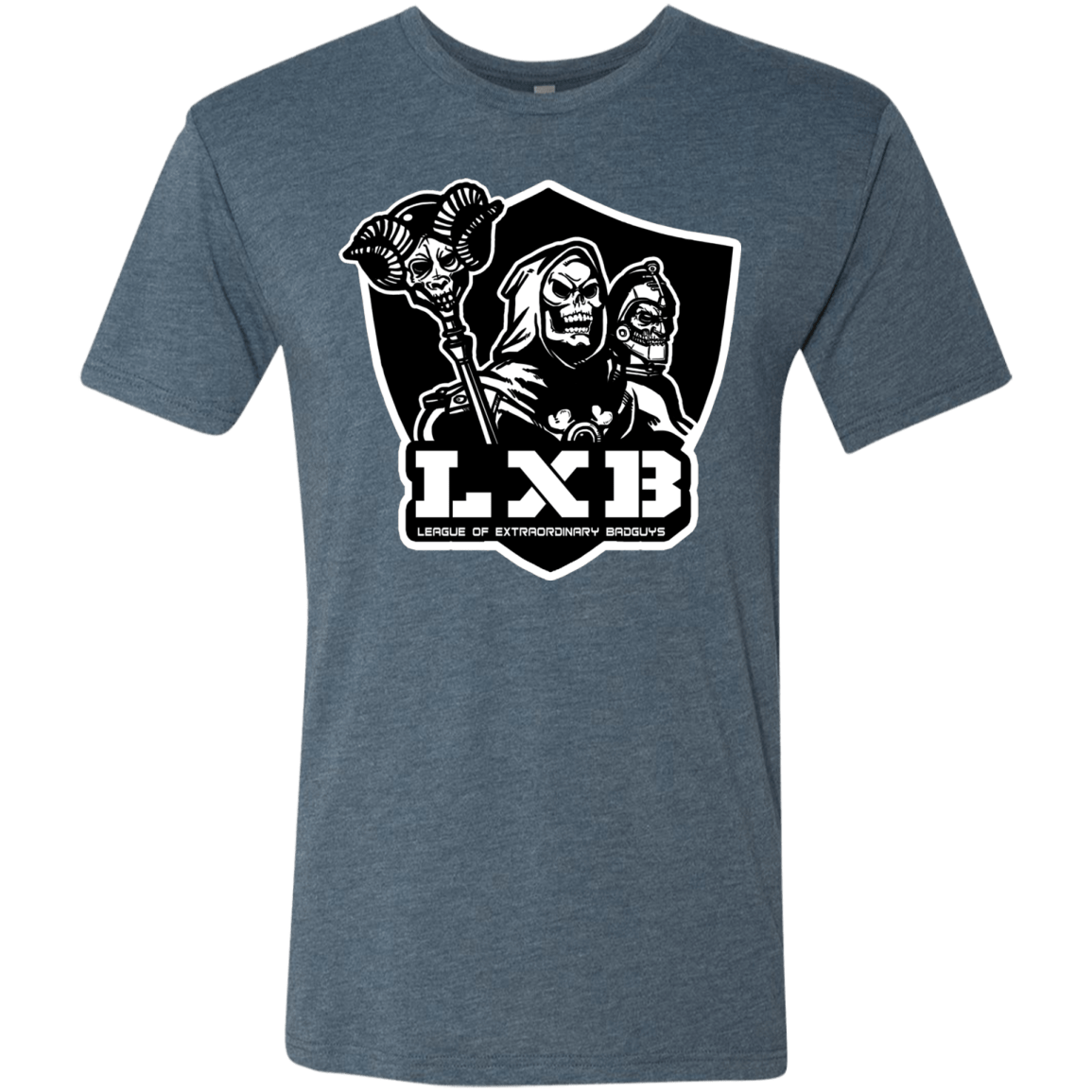 T-Shirts Indigo / S LXB Men's Triblend T-Shirt