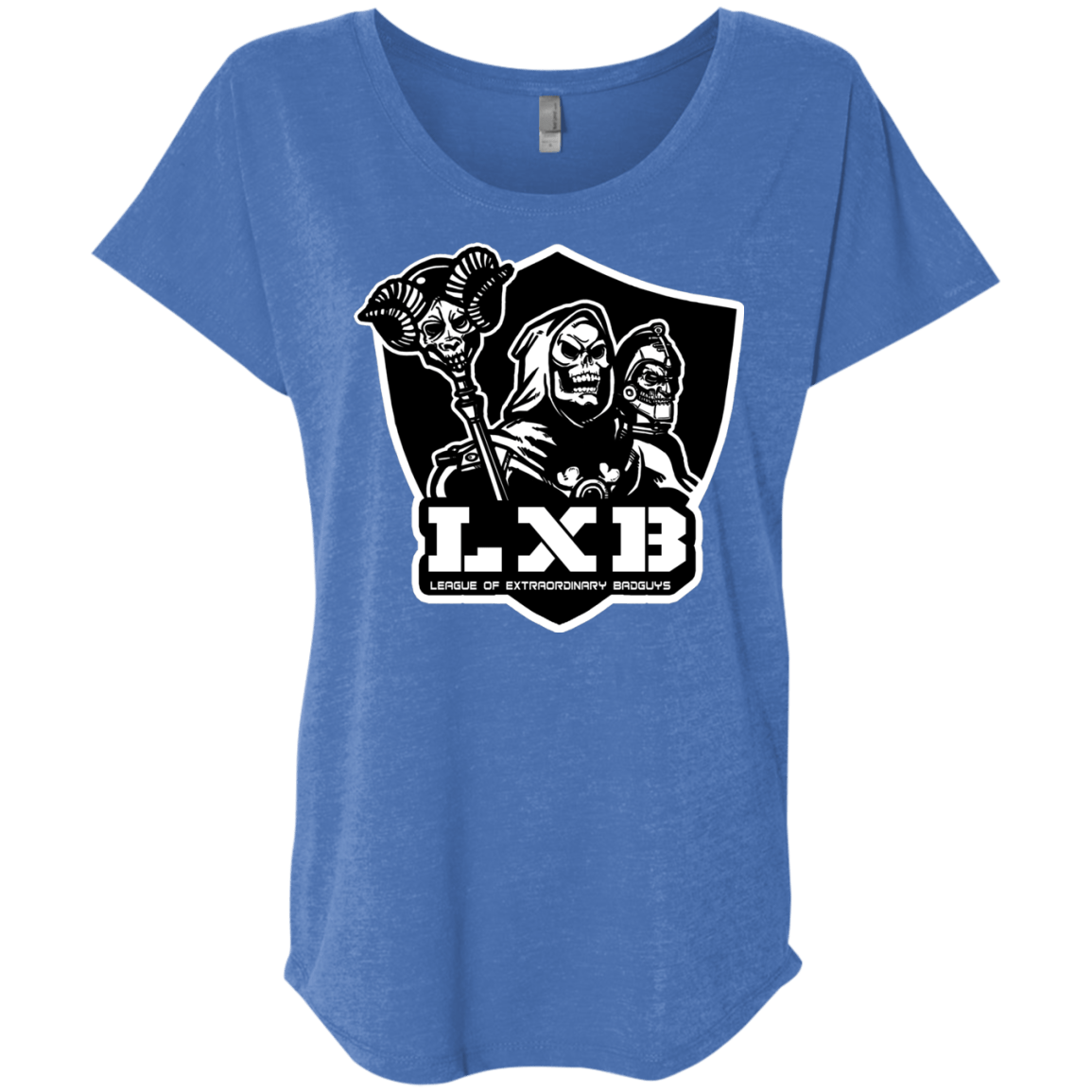 T-Shirts Vintage Royal / X-Small LXB Triblend Dolman Sleeve