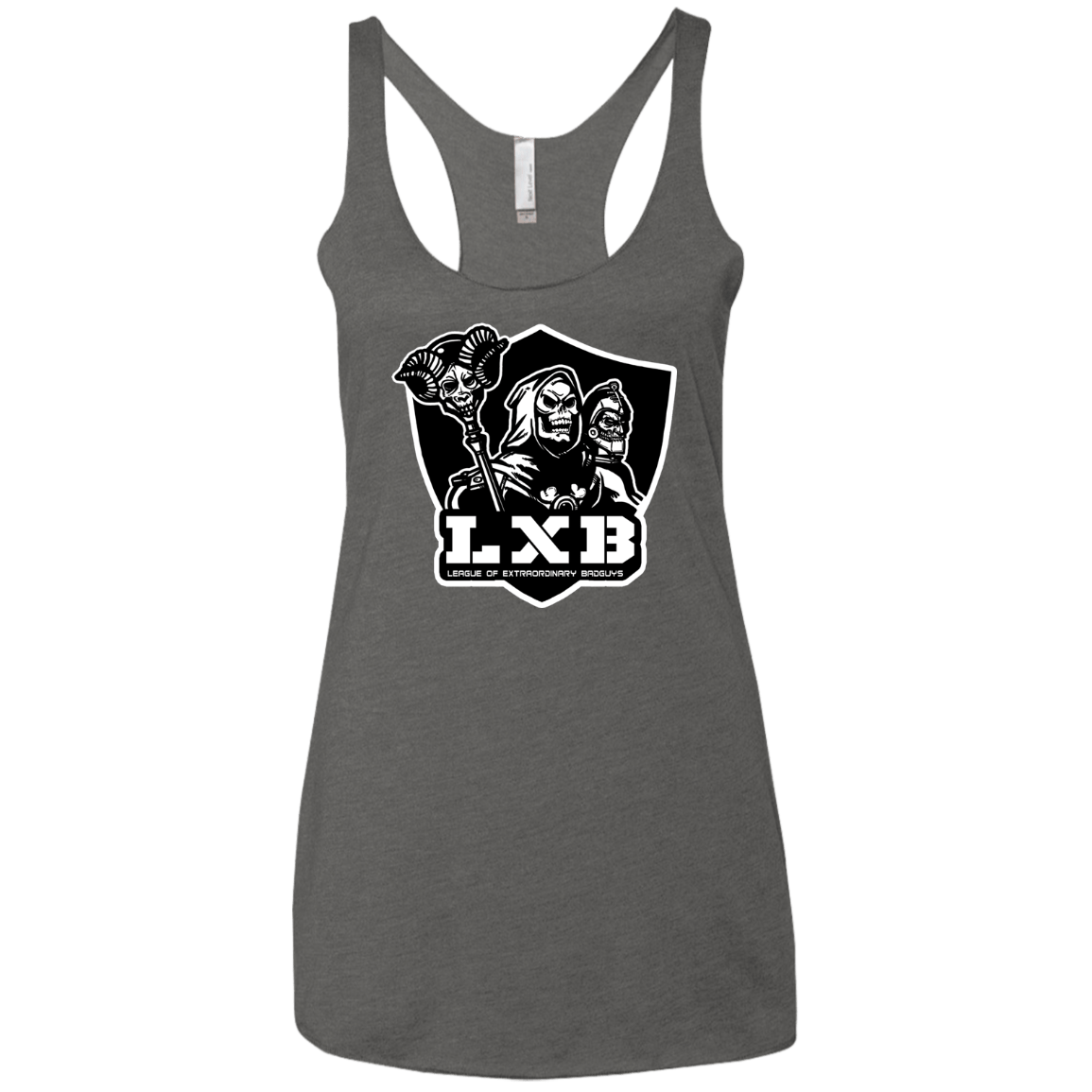 T-Shirts Premium Heather / X-Small LXB Women's Triblend Racerback Tank