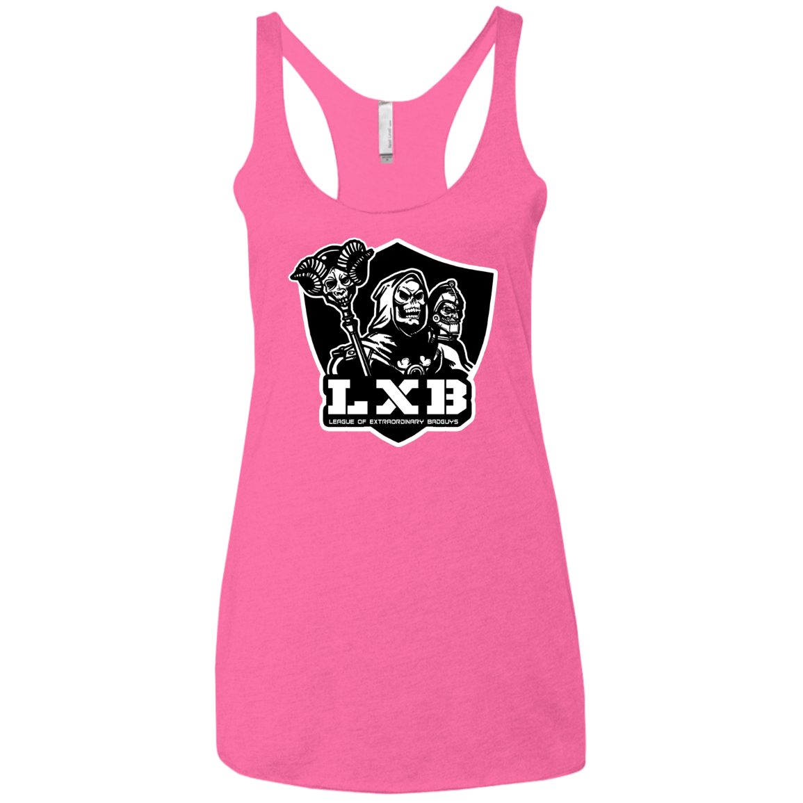 T-Shirts Vintage Pink / X-Small LXB Women's Triblend Racerback Tank