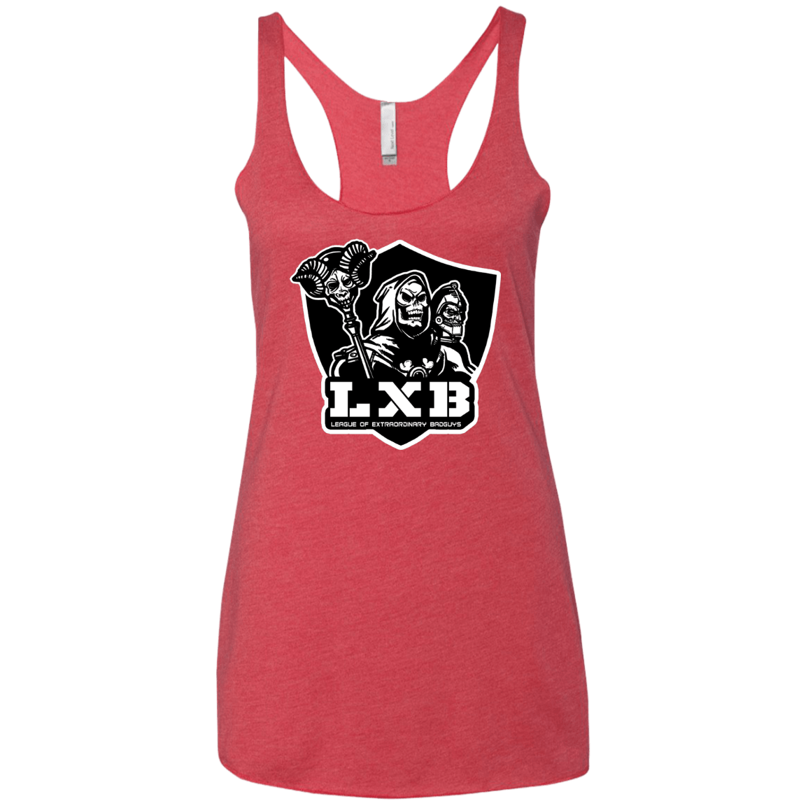 T-Shirts Vintage Red / X-Small LXB Women's Triblend Racerback Tank