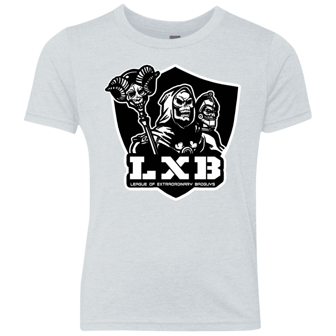 T-Shirts Heather White / YXS LXB Youth Triblend T-Shirt