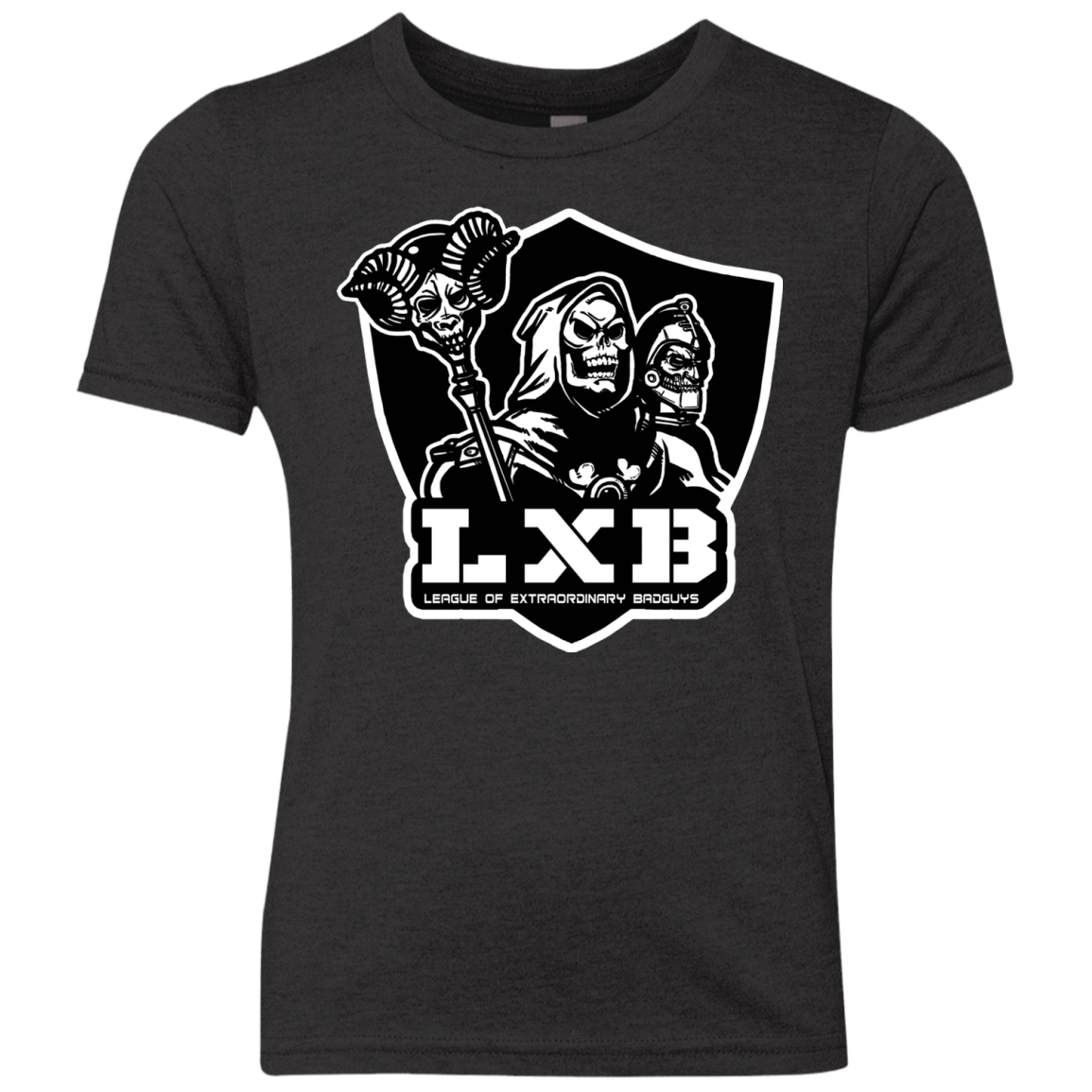 T-Shirts Vintage Black / YXS LXB Youth Triblend T-Shirt