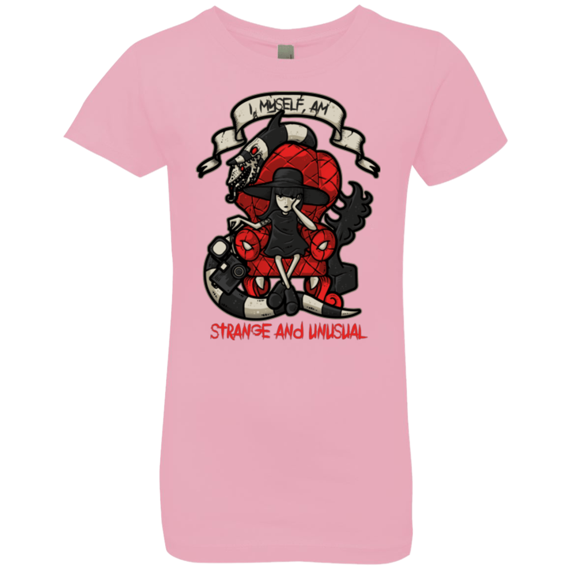 T-Shirts Light Pink / YXS LYDIA THE STRANGE Girls Premium T-Shirt